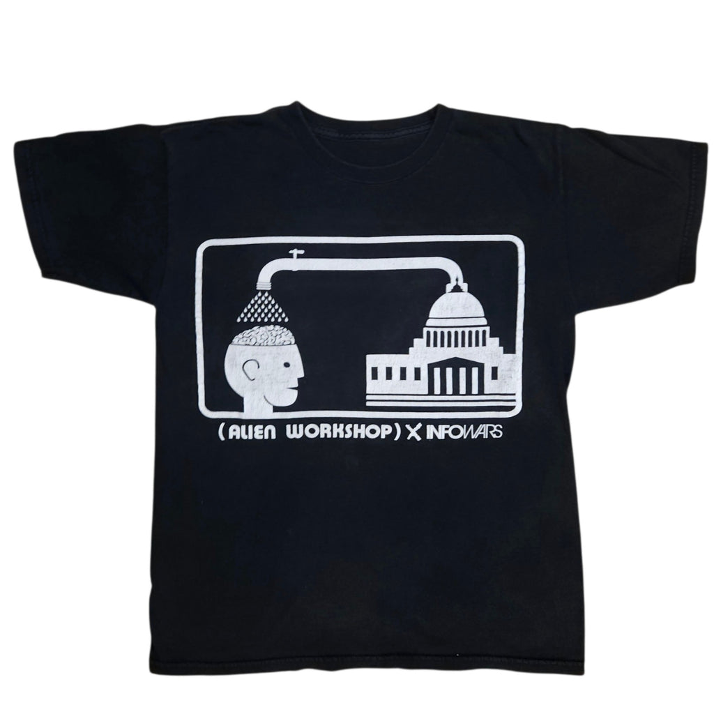 Alien Workshop x InfoWars (2013) T-Shirt XS