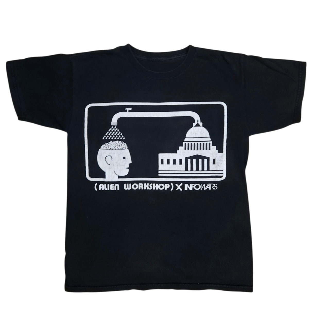 Alien Workshop x InfoWars (2013) T-Shirt XS