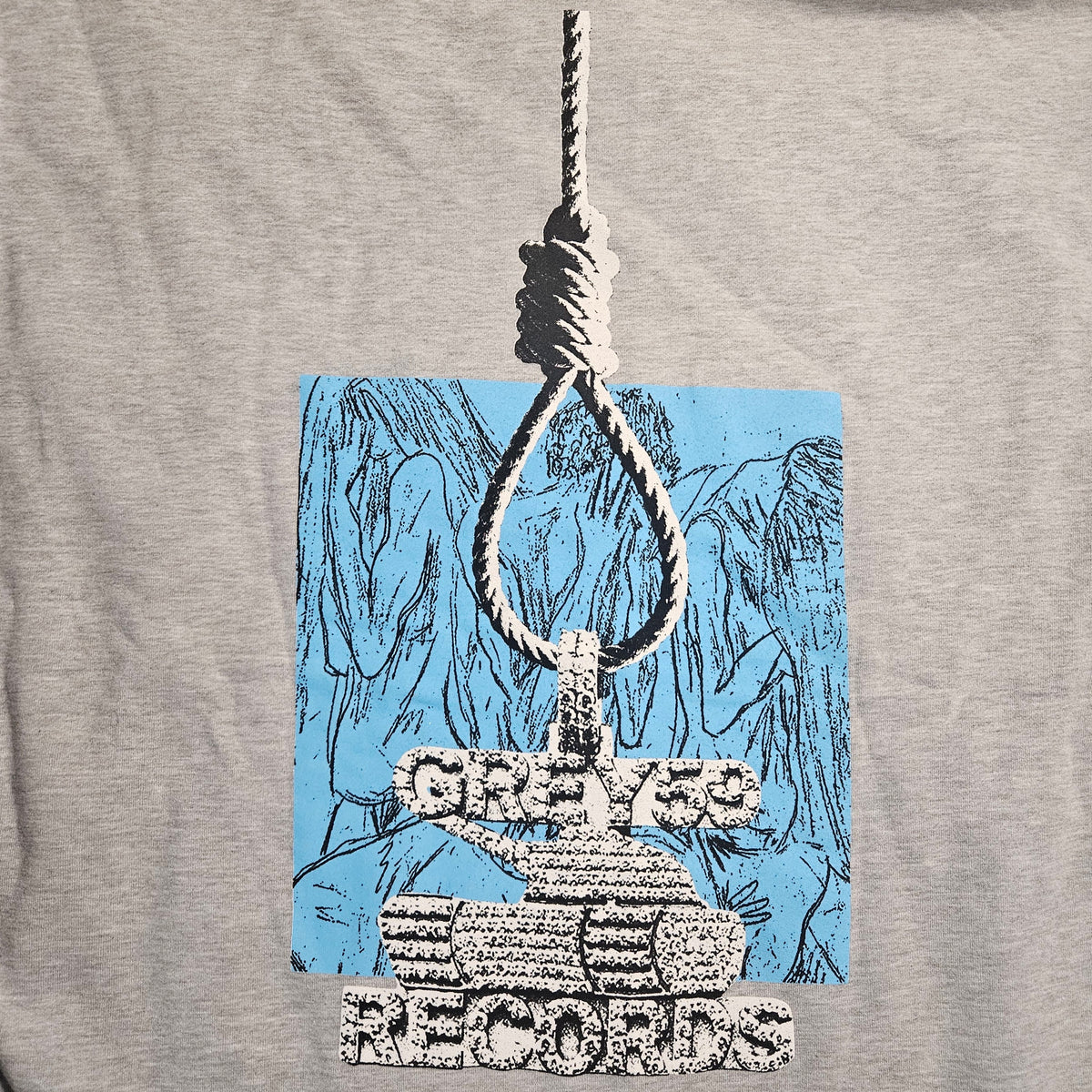 $B LTEOS Records Zip Hoodie 3XL