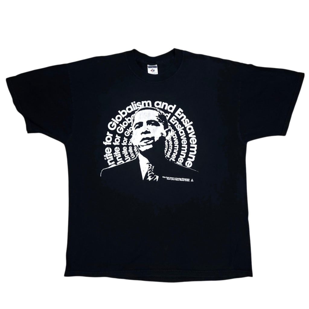VTG Globalism InfoWars T-Shirt XL