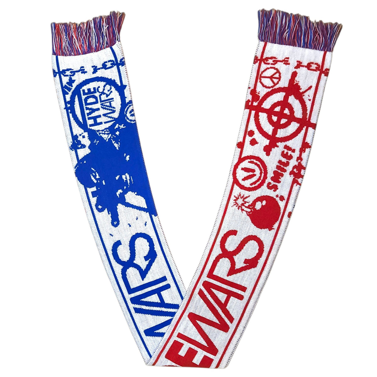 MDE HydeWars Scarf Red/White/Blue