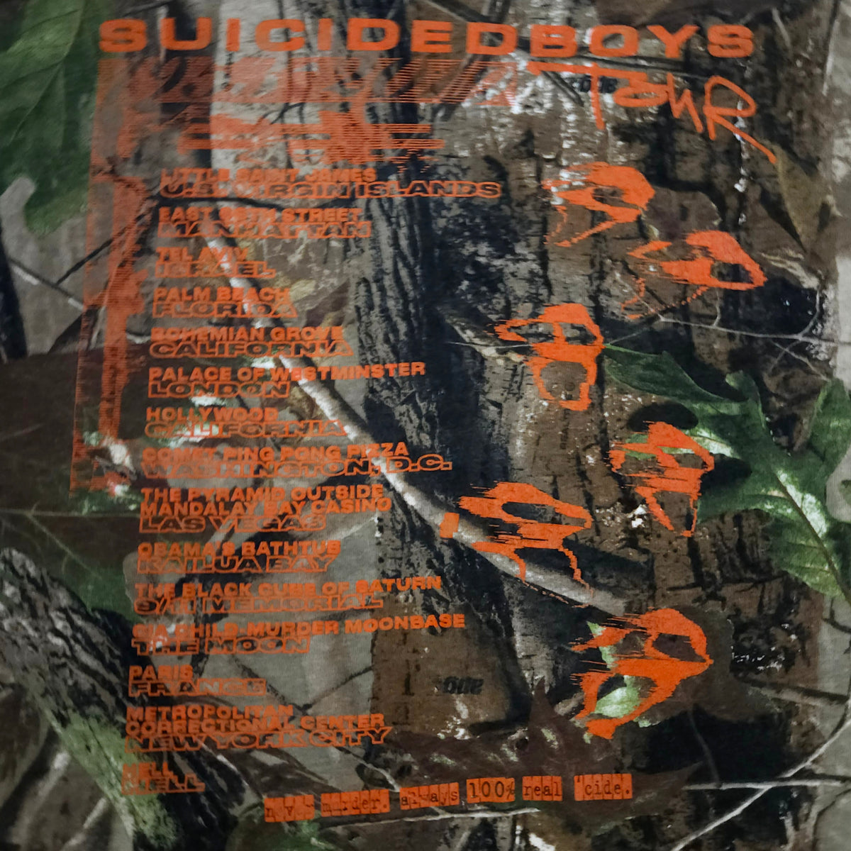 MDE CAMO EPSTEIN T-SHIRT 3XL *Misprint read desc*