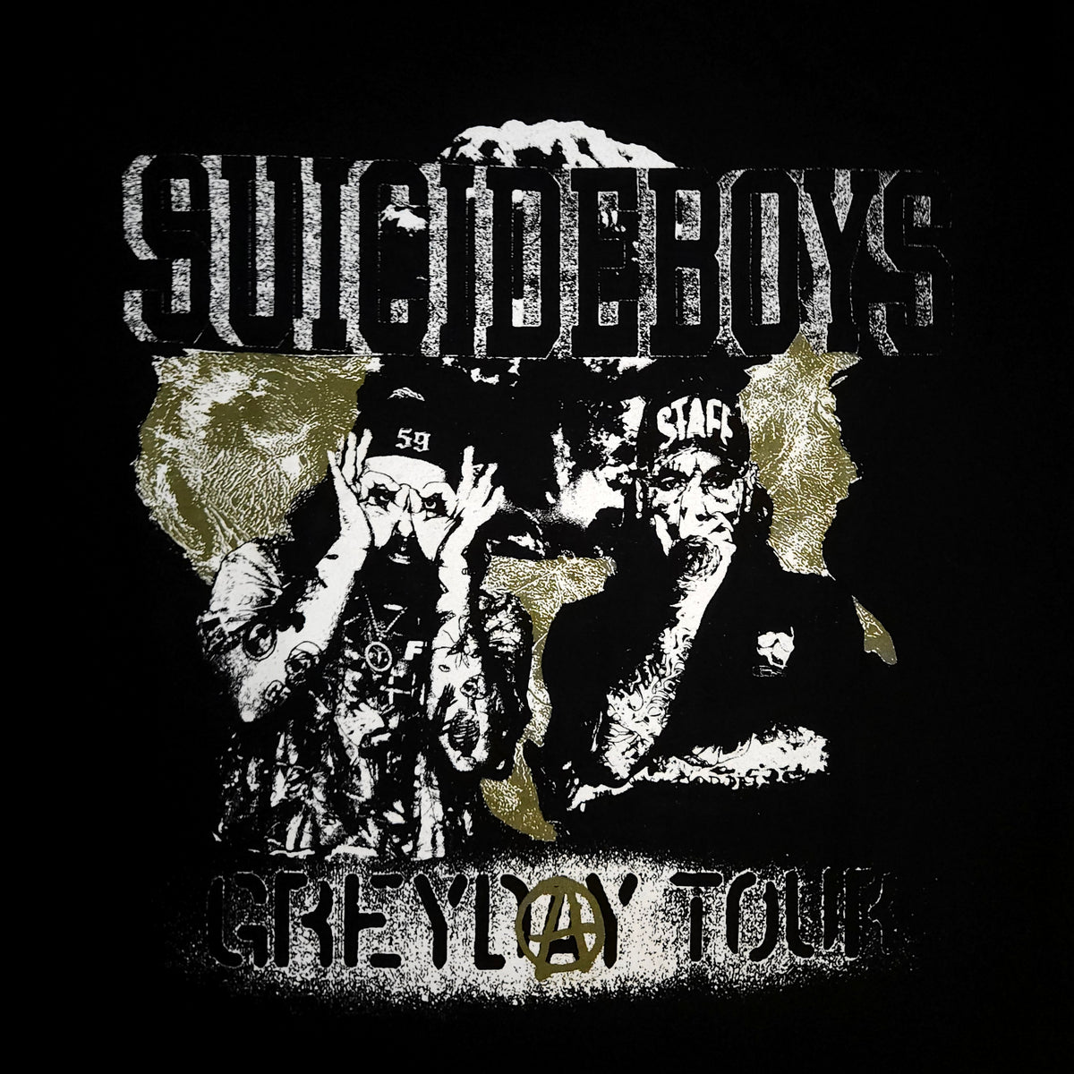 $B Greyday 2025 Tour T-Shirt Large