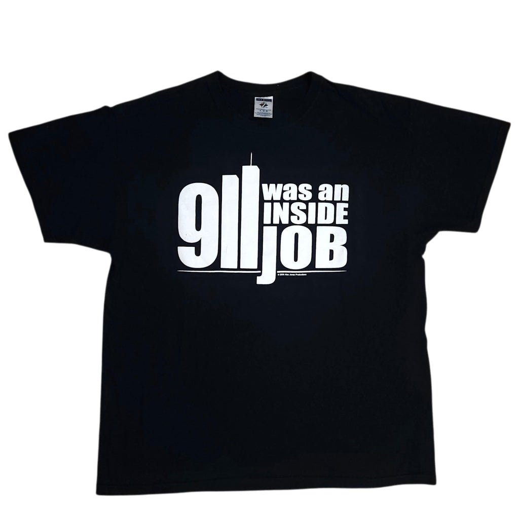 VTG InfoWars 9/11 T-Shirt XL