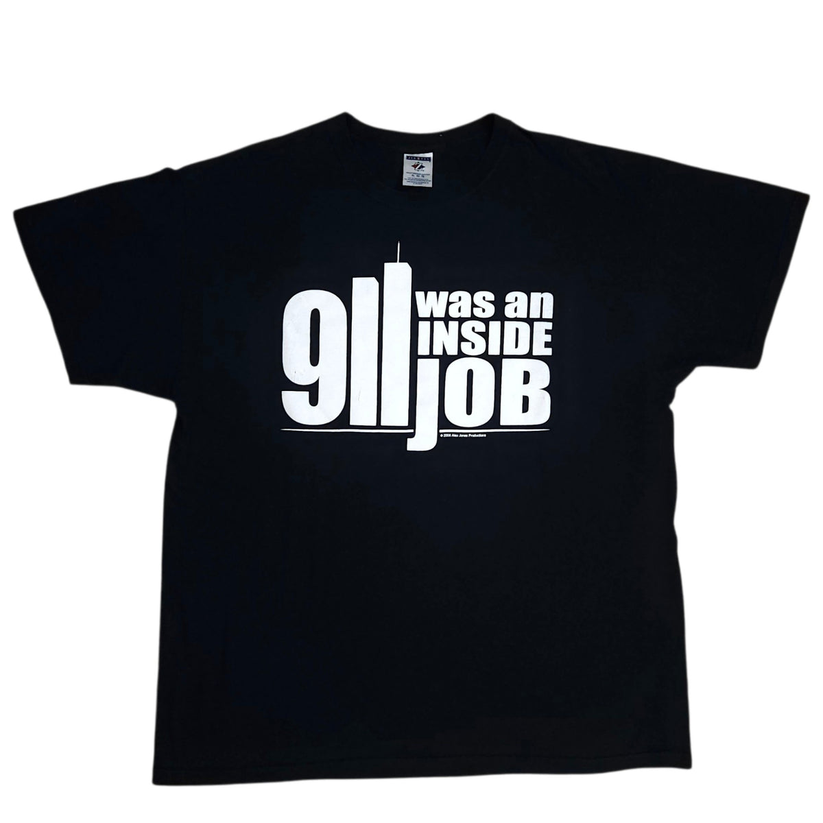 VTG InfoWars 9/11 T-Shirt XL