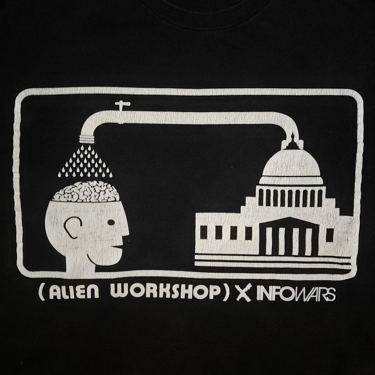 Alien Workshop x InfoWars (2013) T-Shirt XS