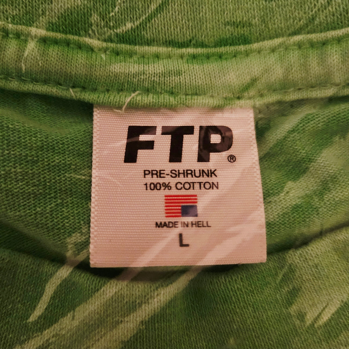 FTP Black Kray T-Shirt Large