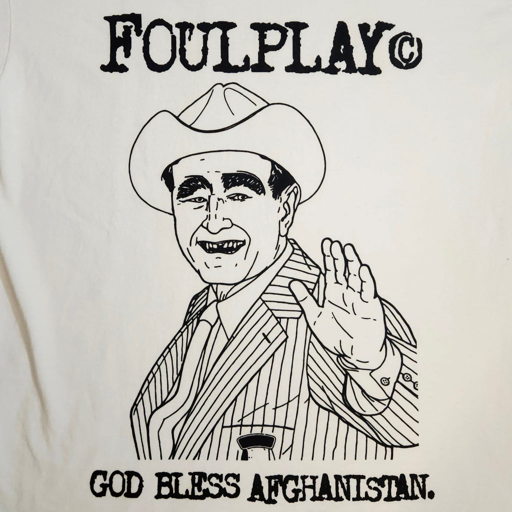 Foulplay God Bless Afghanistan T-Shirt Large