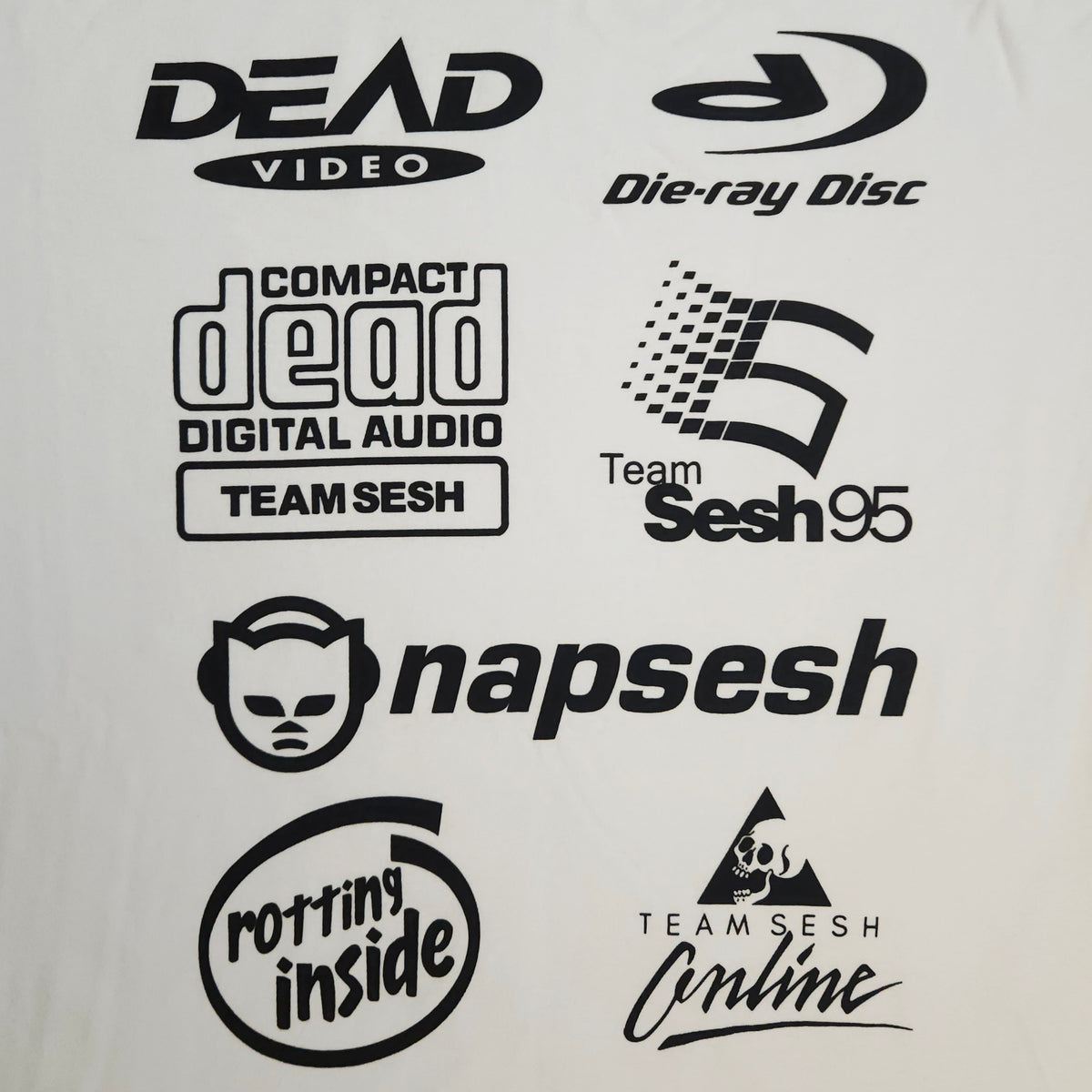 TeamSESH DeadInternet T-Shirt White Large