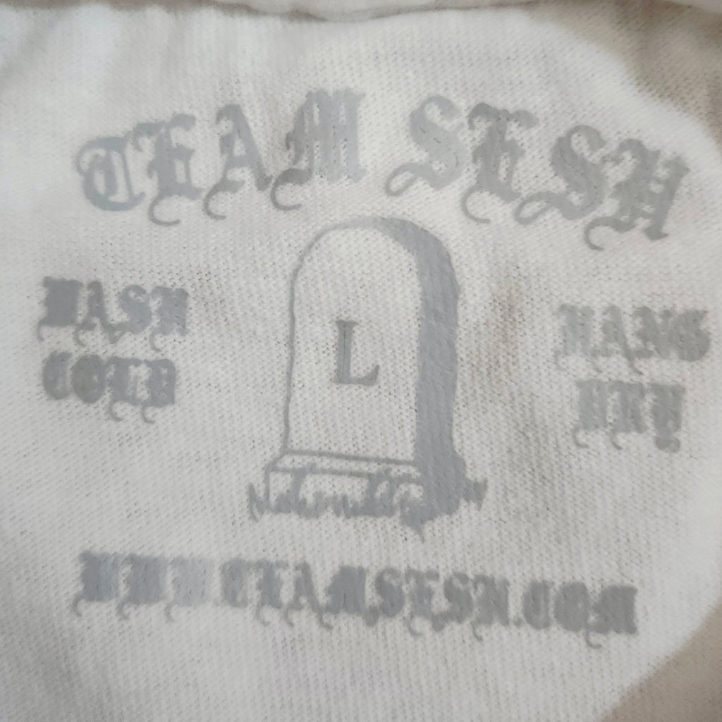 TeamSESH DeadInternet T-Shirt White Large