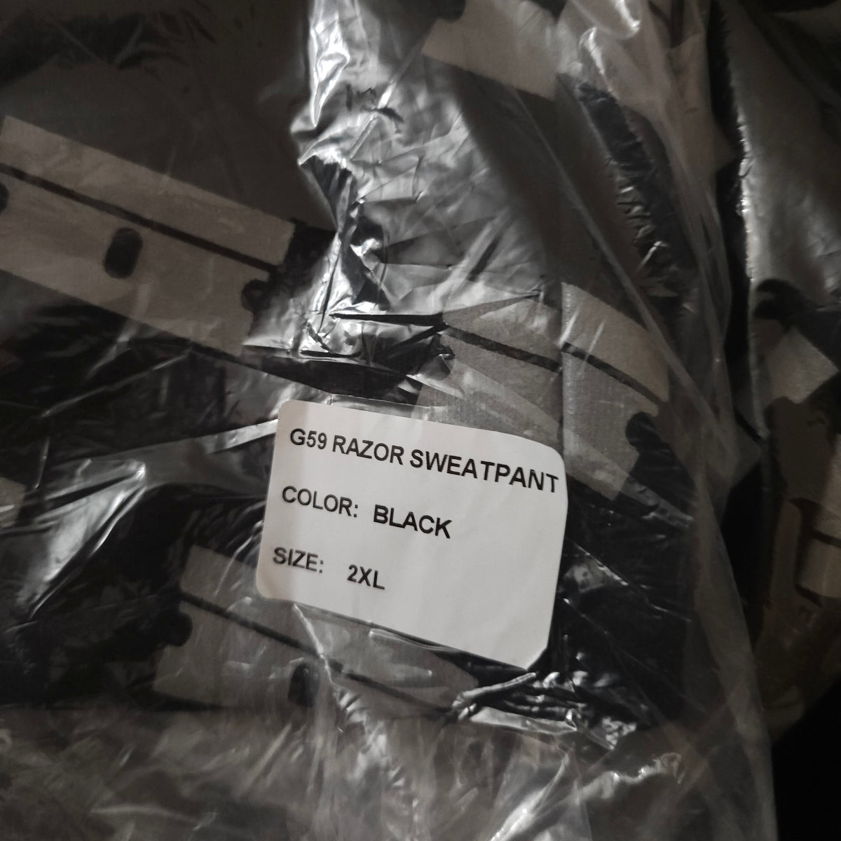 $B 3M Razor Sweatpants 2XL