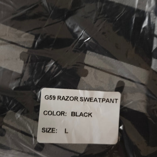 $B 3M Razor Sweatpants Large