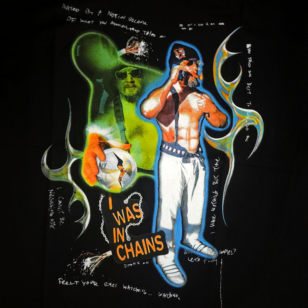 MDE I WAS IN CHAINS T-Shirt Large