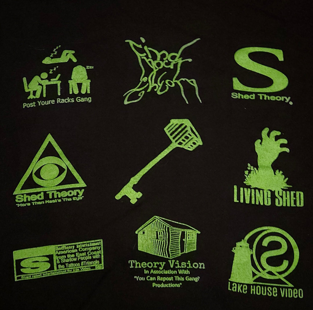 Shed Theory Flag Hoodie XL