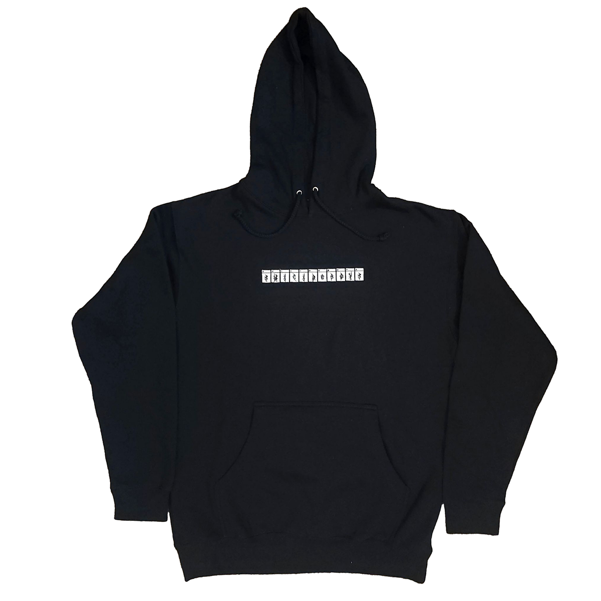 $B Embroidered Hoodie Medium