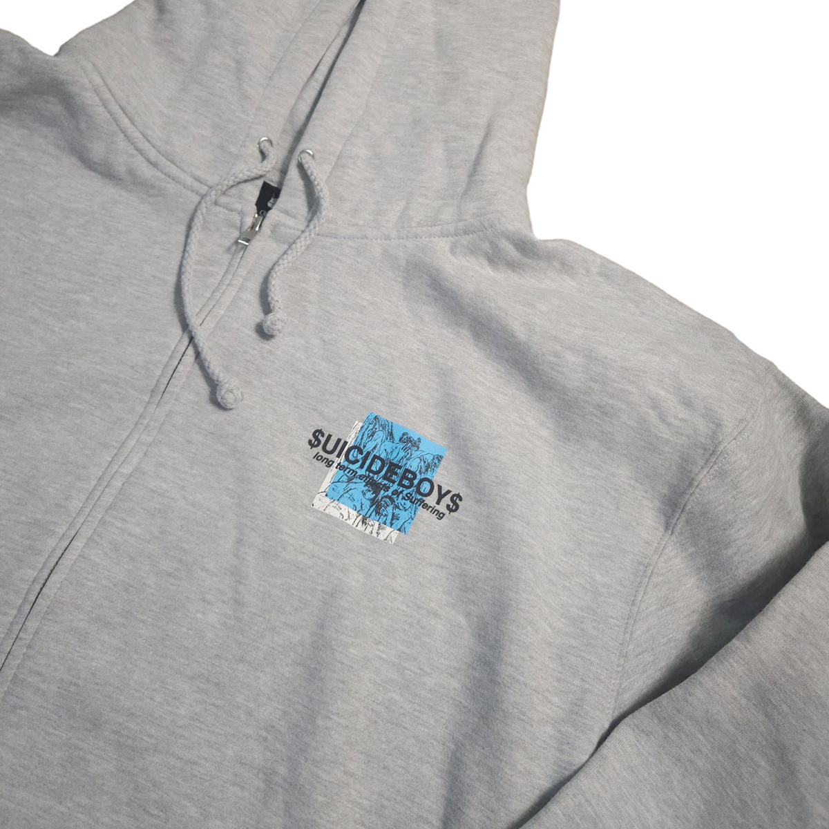 $B LTEOS Records Zip Hoodie 3XL