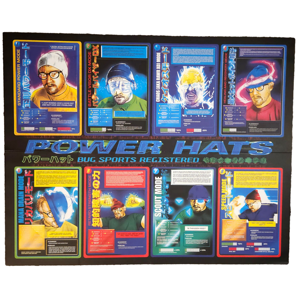 MDE Power Hats / Simply Sam Double-sided Poster