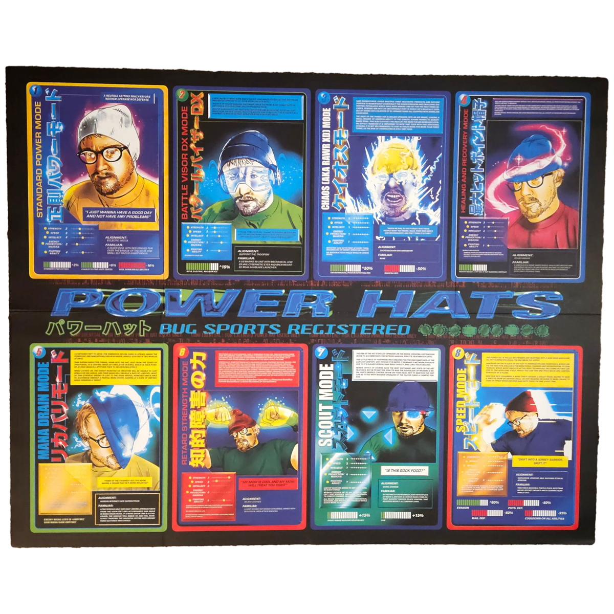 MDE Power Hats / Simply Sam Double-sided Poster