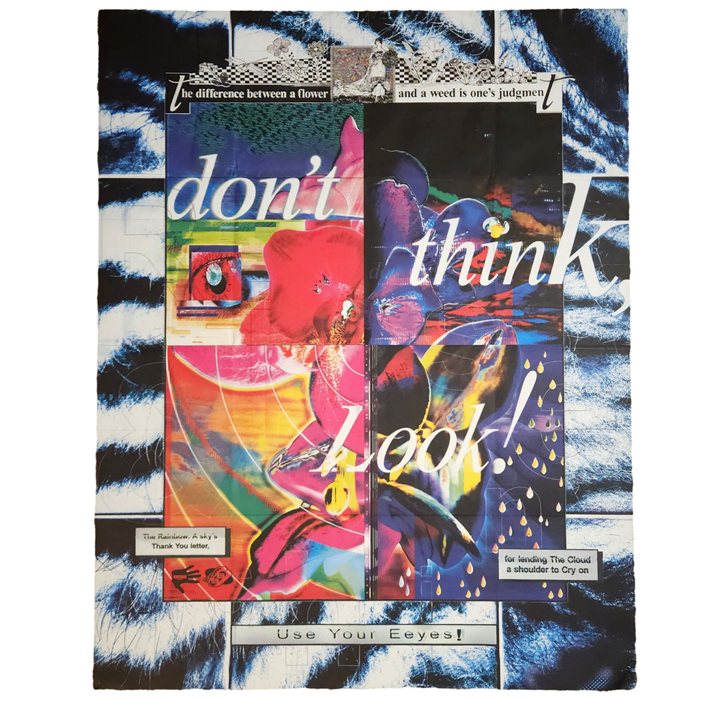 MDE Don't Think/Germs Double sided Poster