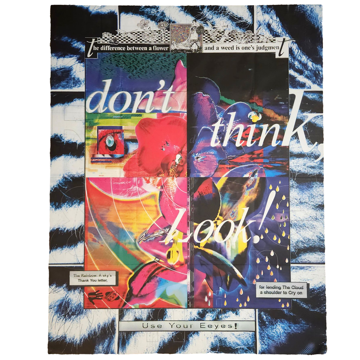 MDE Don't Think/Germs Double sided Poster