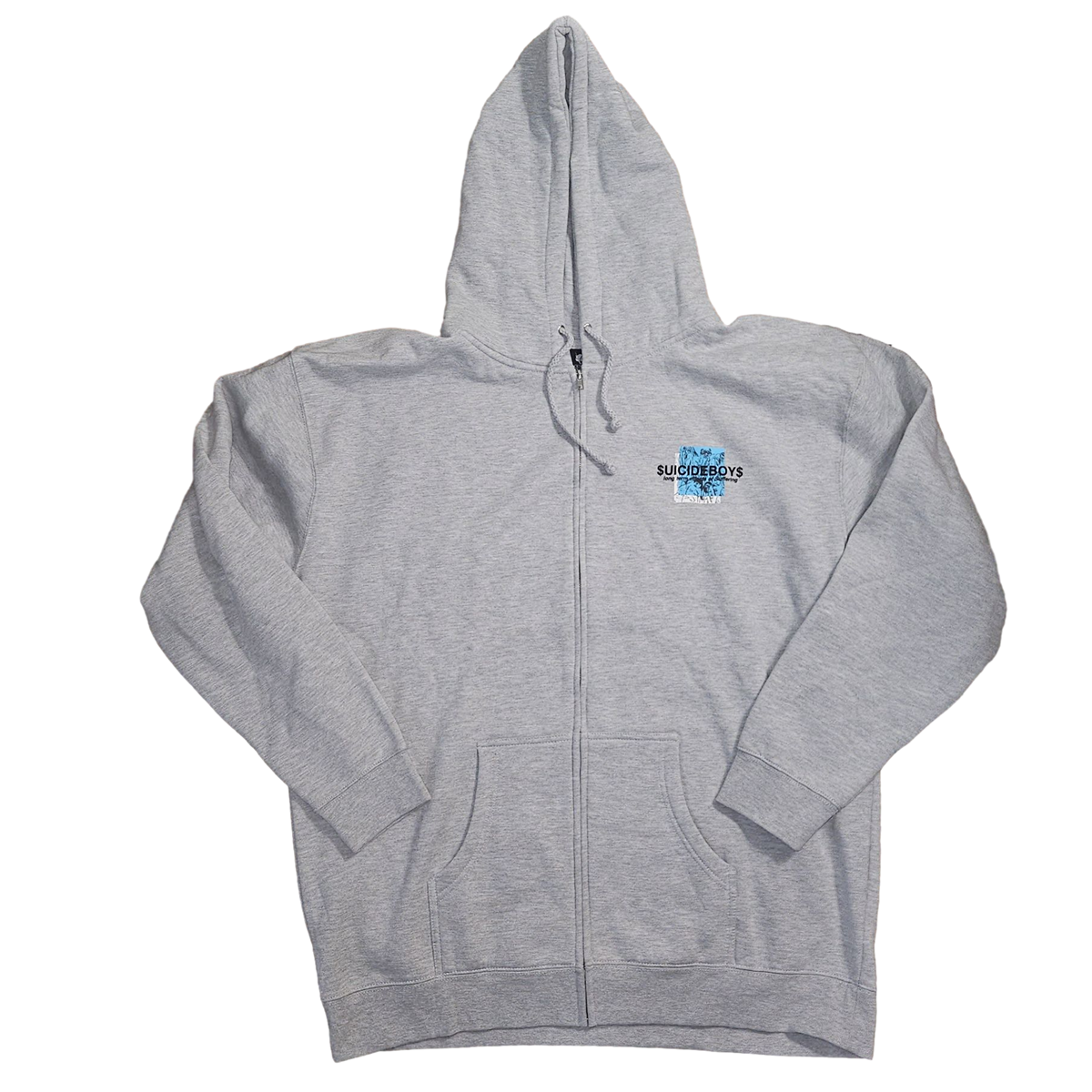 $B LTEOS Records Zip Hoodie 3XL